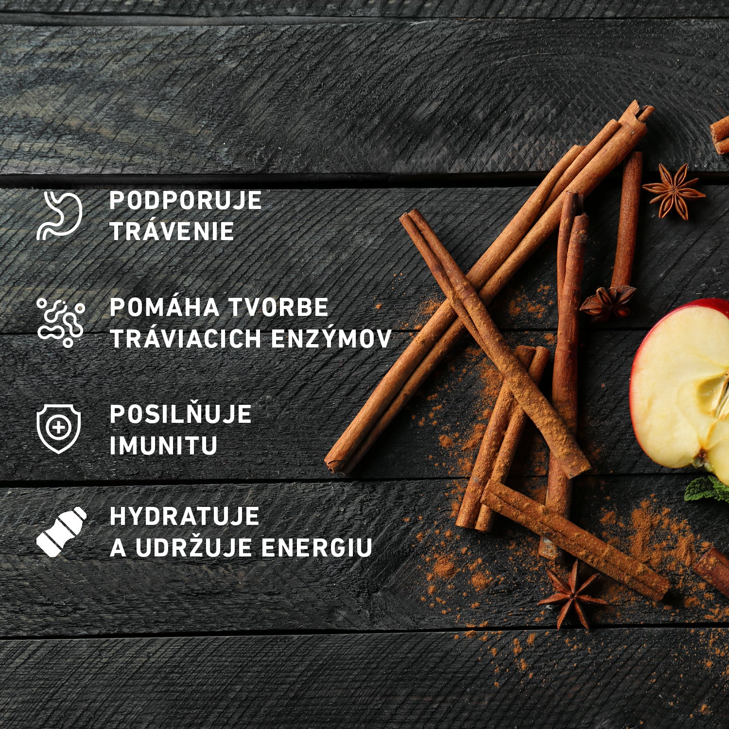 HYDRATION + DIGESTION - Apple Cinnamon